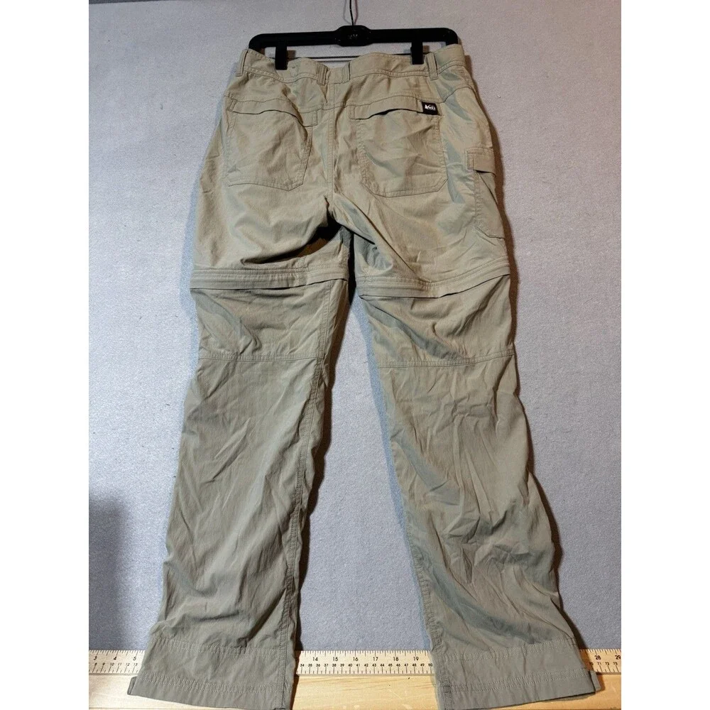 REI Co-Op Women's 10P Convertible Zip Off Outdoor Hiking Pants Relaxed Fit